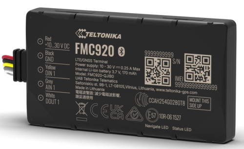 Przejdź do produktu Lokalizator GPS Teltonika FMC920 4G LTE