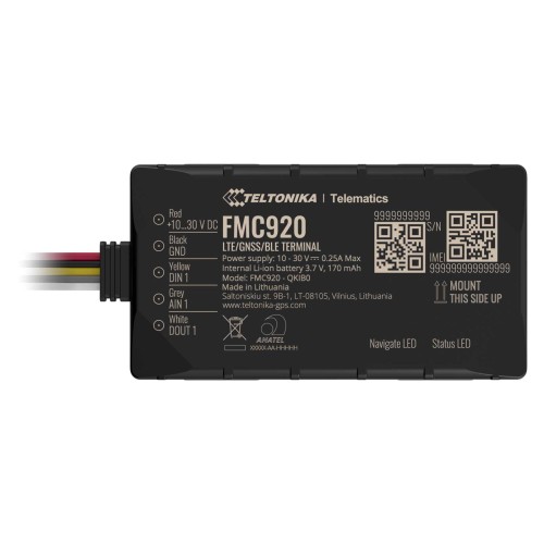 Przejdź do produktu  Lokalizator GPS Teltonika FMC920 4G LTE e-TOLL